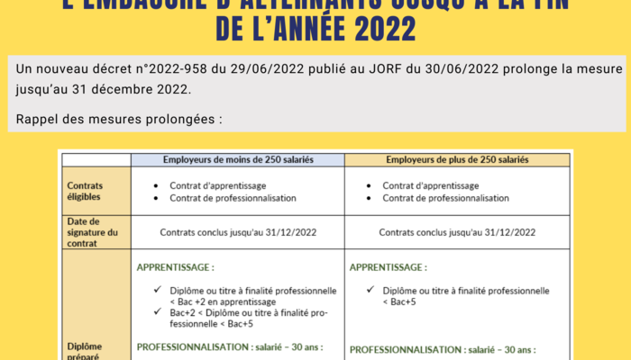 Flash info - Juillet 2022